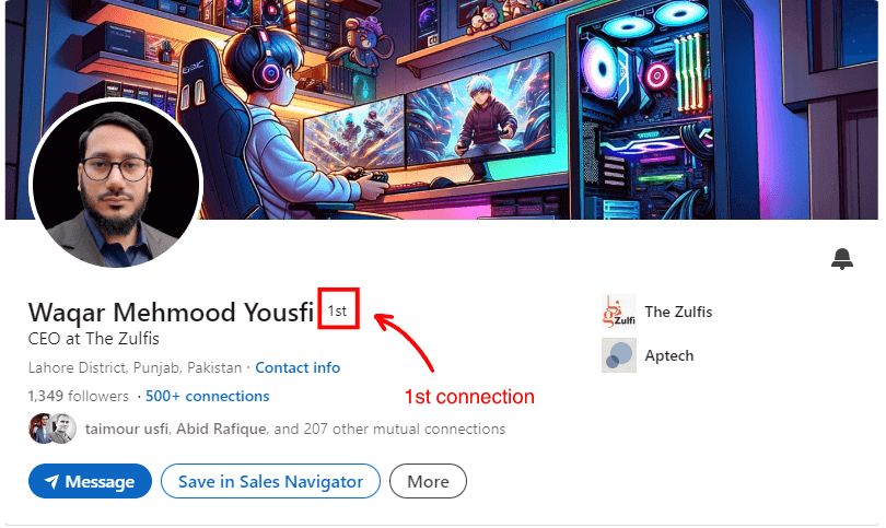 1st-Degree Connections