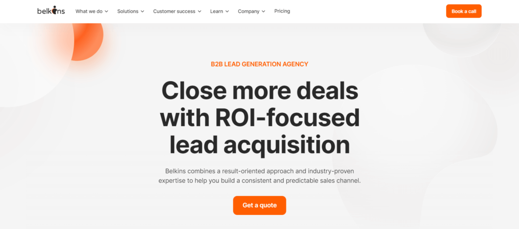 Belkins - Lead Generation Company