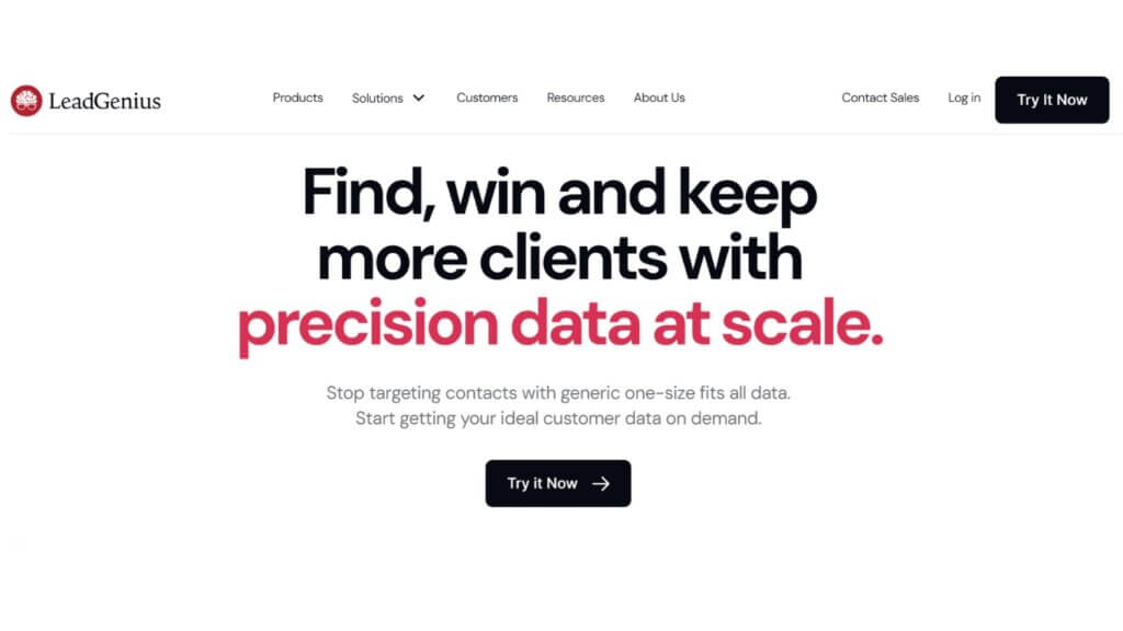 LeadGenius: Lead Generation Company 2024